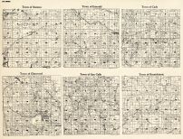 St. Croix County - Stanton, Emerald, Cady, Glenwood, Eau Galle, Kinnickinnic, Wisconsin State Atlas 1930c